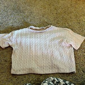 Fitz and Eddi cropped sweater top
